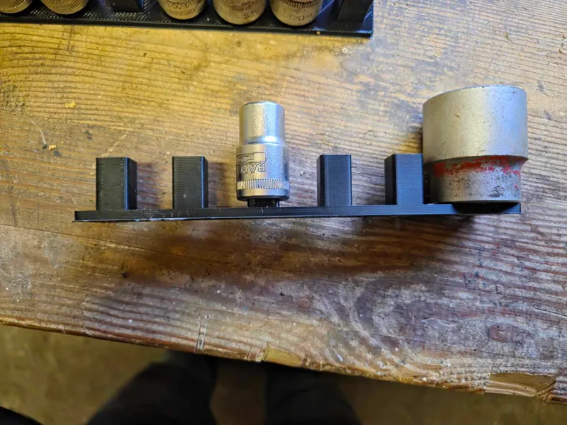 Socket holder for 1/2 Inch minimalistic/simple