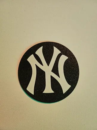 New York Yankees Coaster / Disc Golf Mini