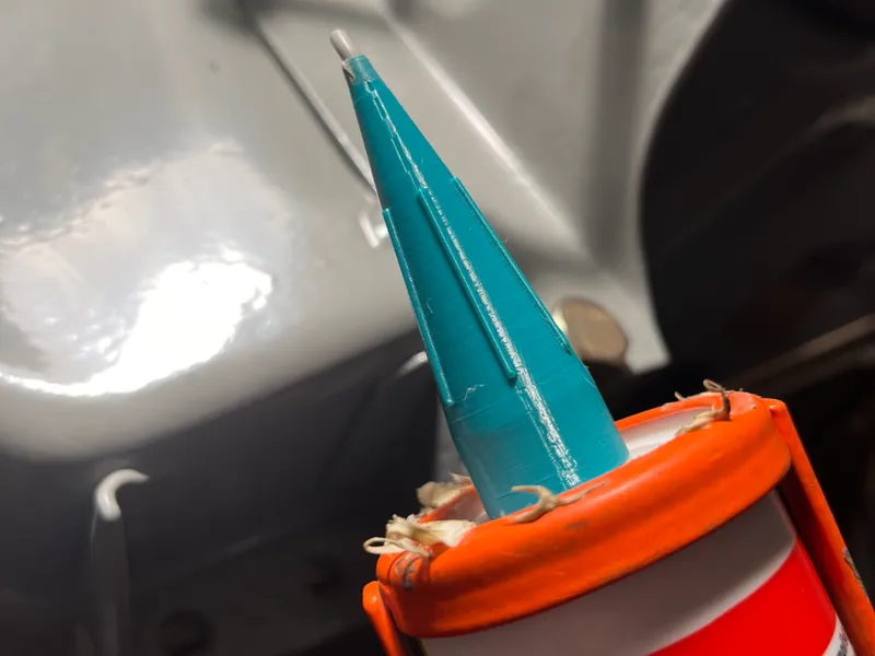 Silicone extrusion nozzle