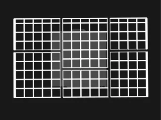 GRIPS Gridfinity Baseplate 610×370mm (A1 Mini)