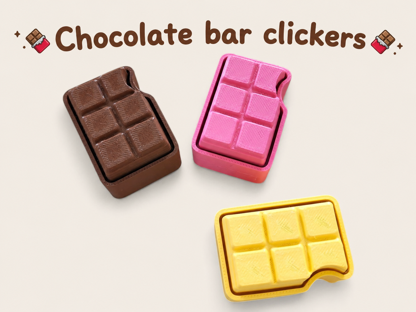 Chocolate Bar - Sculpt Clicker 