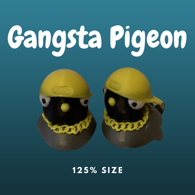 Miniatura 9 do modelo 3D Mini Pigeon Buddy