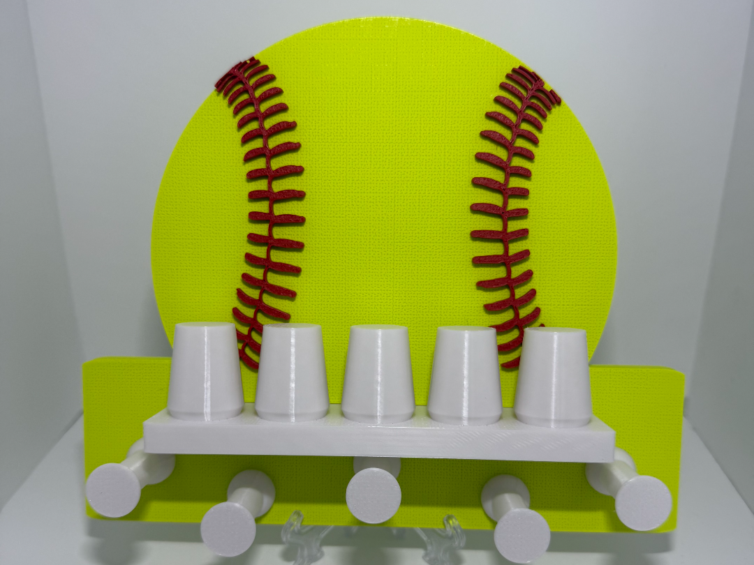 SOFTBALL RING AND MEDAL MOUNT