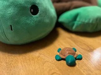 Mr. Turtle - 3D scan of Snoozimal plushy