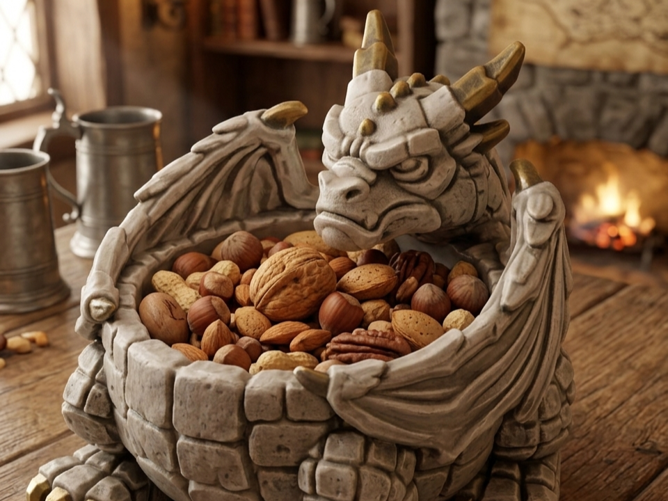 The Dragon's Hoard - Nut & Snack Bowl