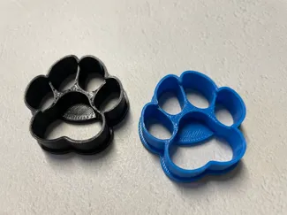 Paw cookie cutter