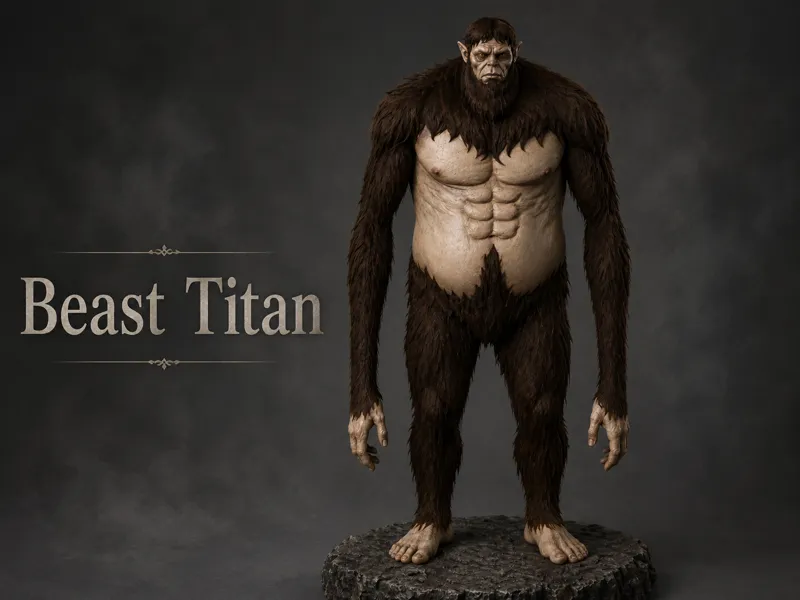 Beast Titan - Attack on TItan anime