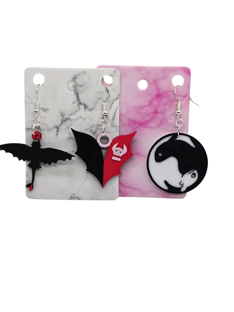 Toothless Earrings view 2