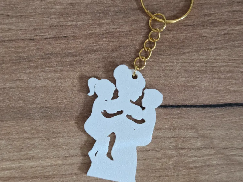 Keychain Mother's Day Mom with childrens