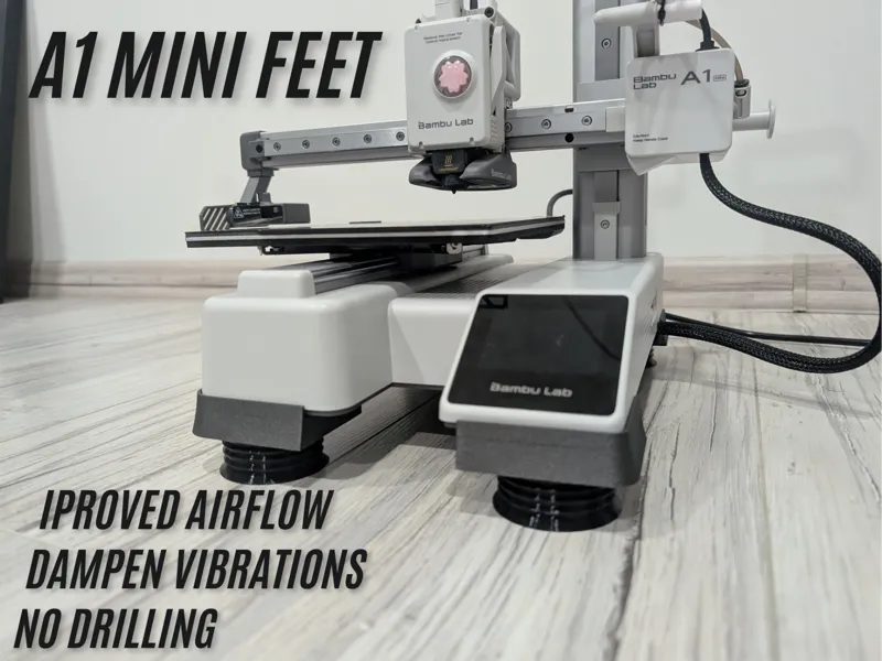 A1 Mini Elevated Anti-Vibration Feet