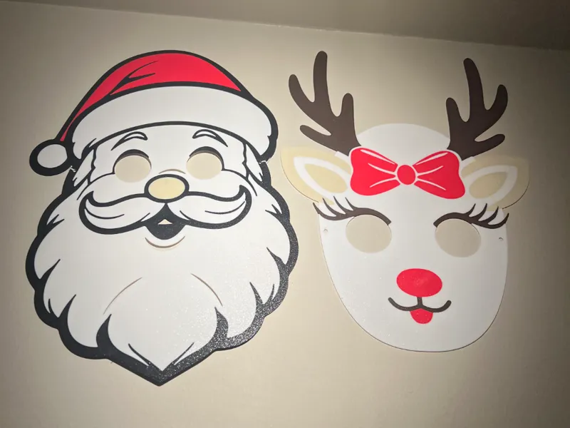 Christmas Masks for kids
