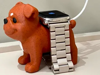 Apple iWatch English Bulldog Charger Support 充电底座