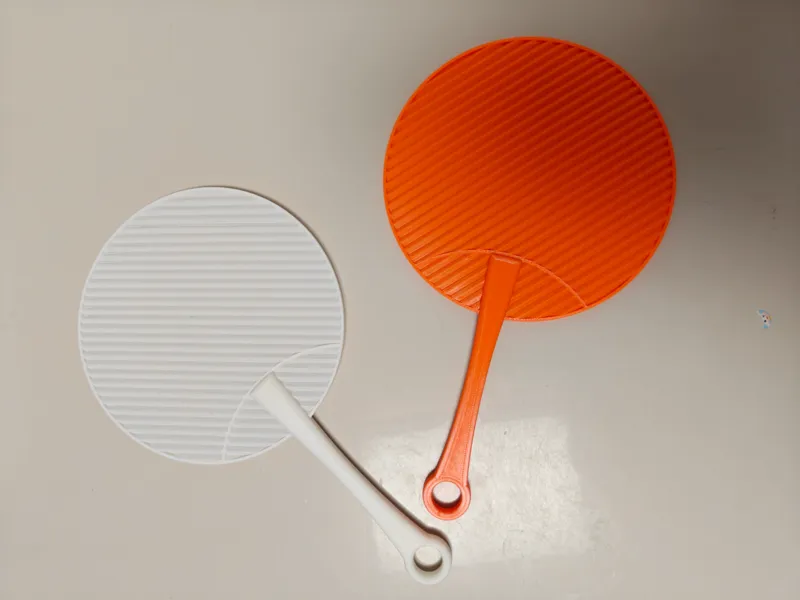 圆形蒲扇扇子优化版（hand fan）