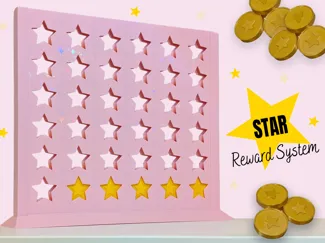 Collect stars reward system
