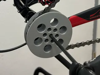 Bike chain wheel