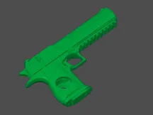 CS desert eagle keychain