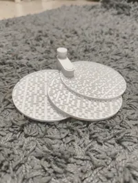 4 coasters and clip for a1 and bigger plate