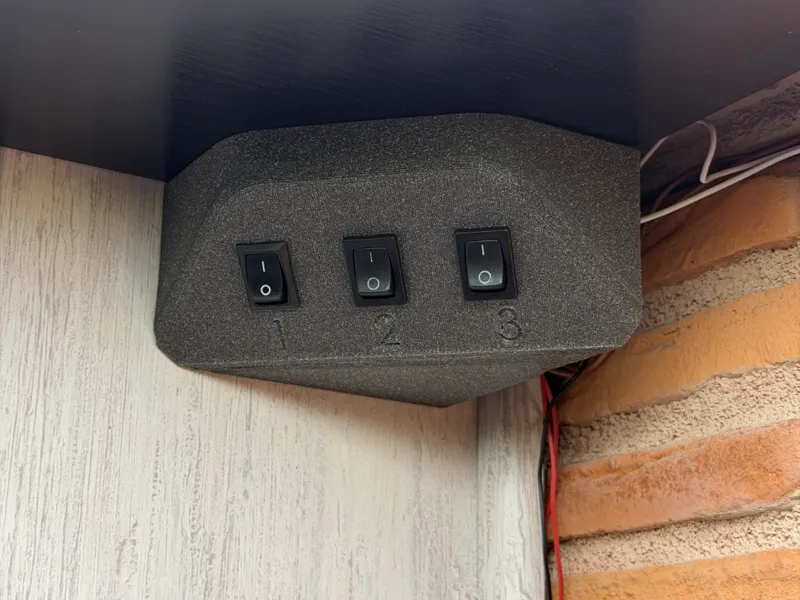 CORNER 3 SWITCH PANEL