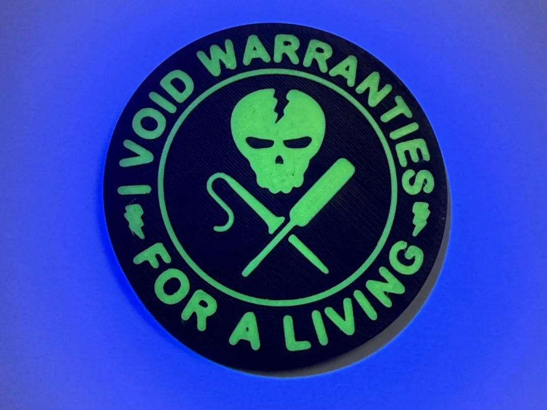 I VOID WARRANTIES FOR A LIVING COIN - Free 3D Print Model - MakerWorld