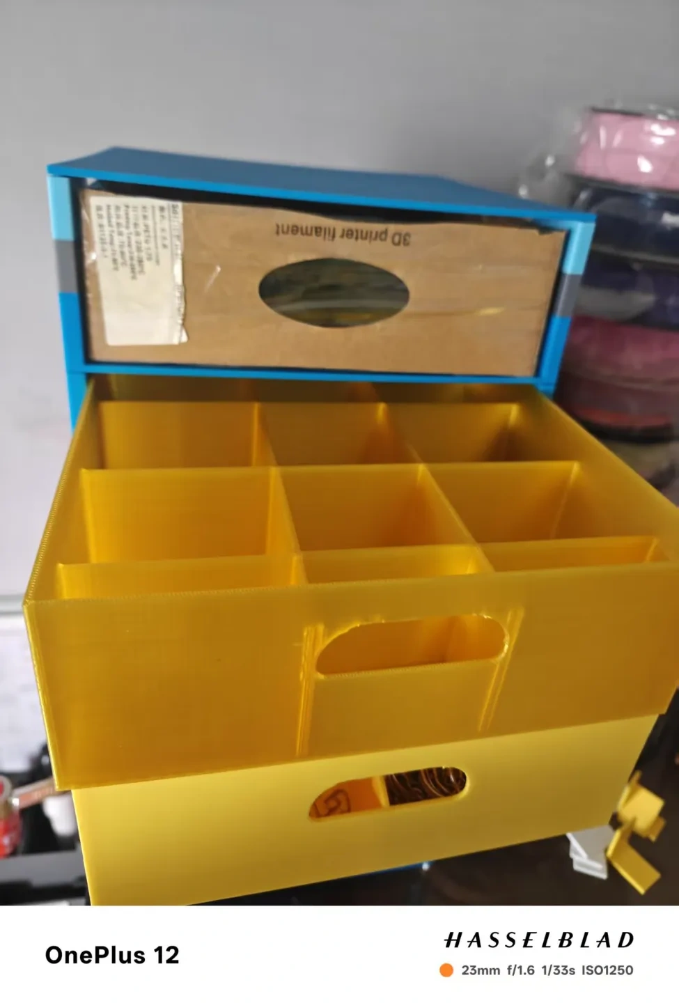 Miniatura 3 do modelo 3D 桌面收纳无限抽屉耗材料盘盒 盒子 耗材