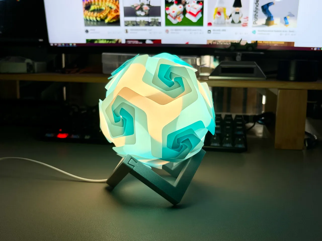 Multicolor Splice Night Light 多色拼插灯 view 4