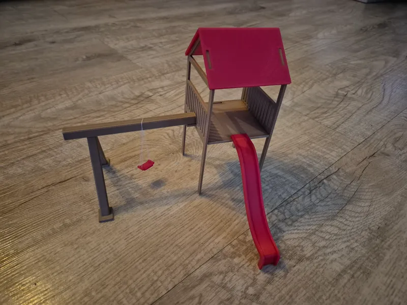 Spielplatz mit Schaukel Bausatz