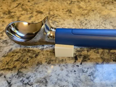 Heated Ice-Cream Scoop Stand