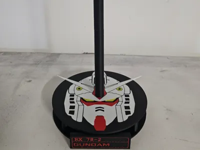 RX 78-2 Gundam Helmet Stand w/changeable faces