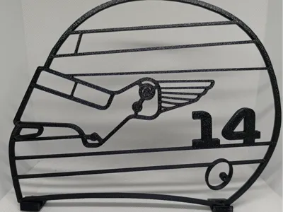 Fernando Alonso Aston Martin F1 Helmet
