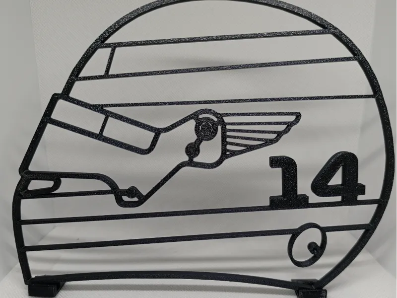 Fernando Alonso Aston Martin F1 Helmet 