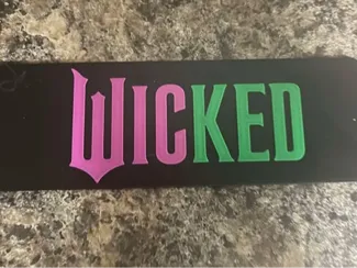Wicked bookmark