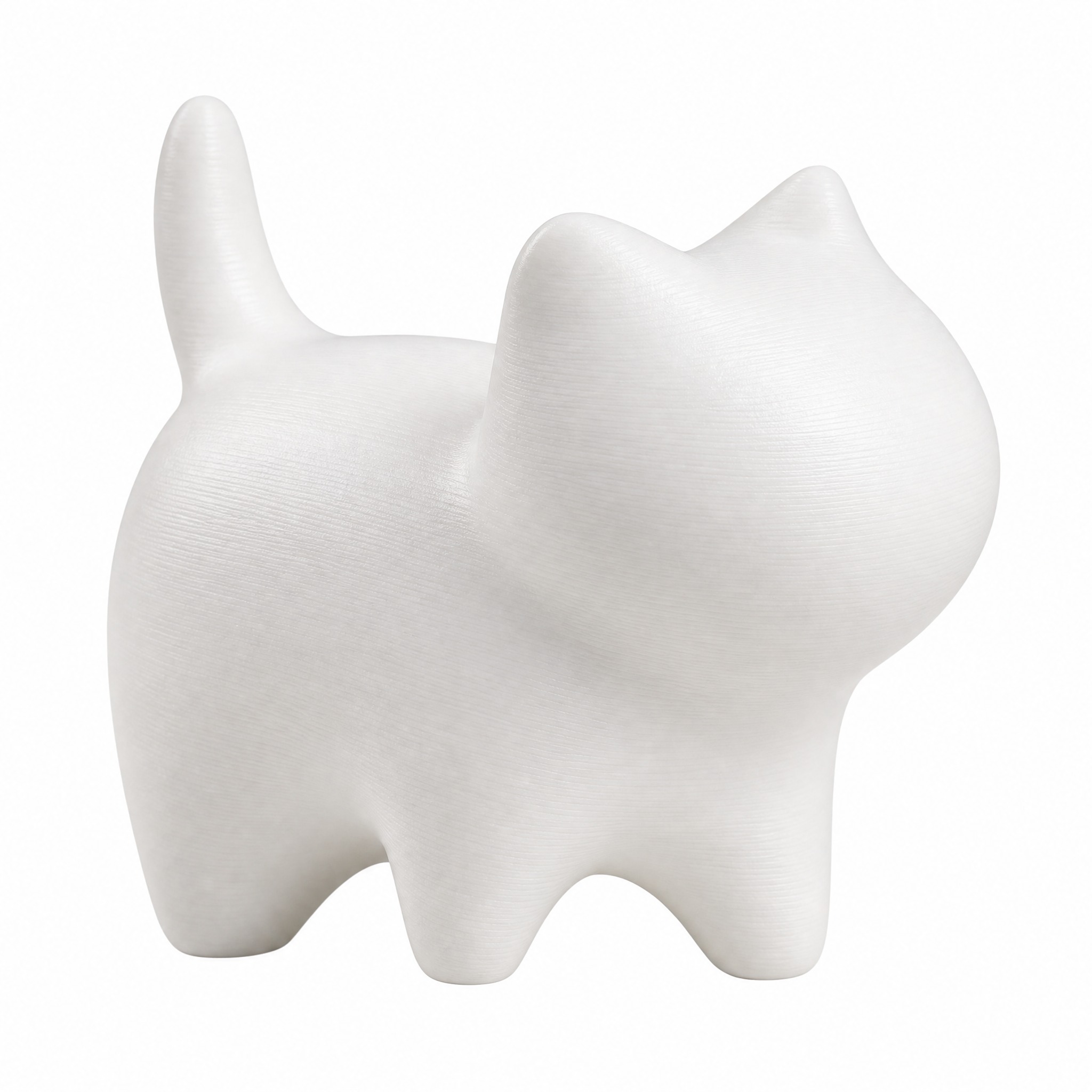 Miniatura 2 do modelo 3D 可爱迷你小猫摆件
