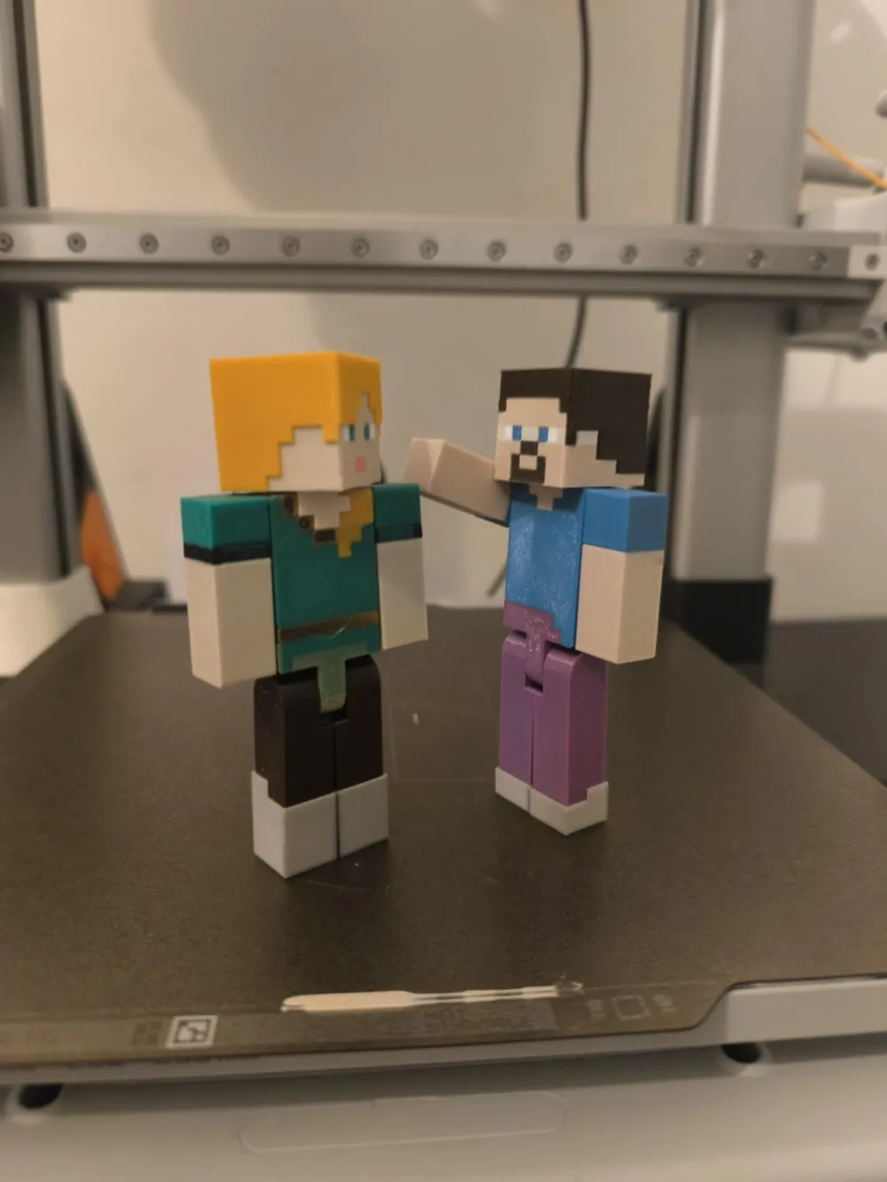 Modèle Minecraft Alex - AMS par 3D Crafting MakerWorld : Téléchargez ...