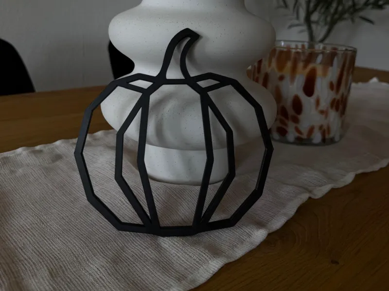 Kürbis - Herbst - Low Poly - Halloween