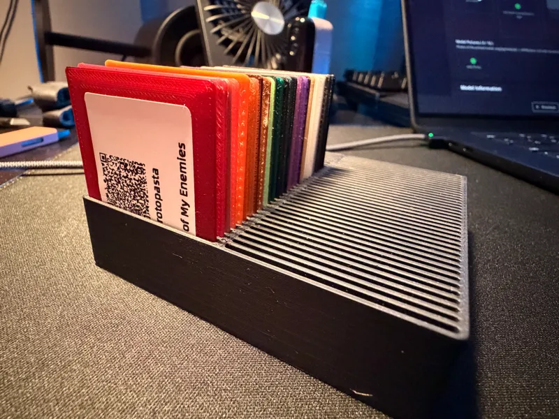 Filament Swatch Box
