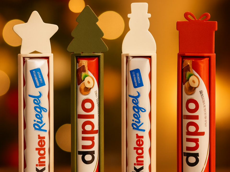 Geschenkhülle passend für Kinder Riegel oder Duplo