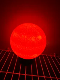 Lithophanie du soleil 15 cm pour kit de lampe Bambu — photo 2