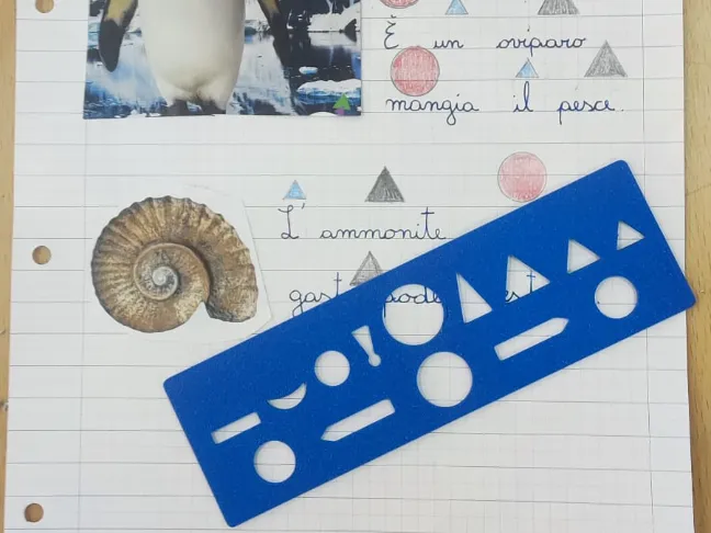 Modello per disegnare simboli grammaticali