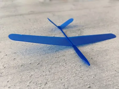 Tiny glider less than 2g filament