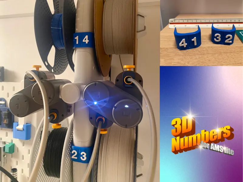 3D numbers for AMS Lite (ironically,no AMS needed)
