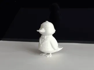Cute Duck in Tuxedo