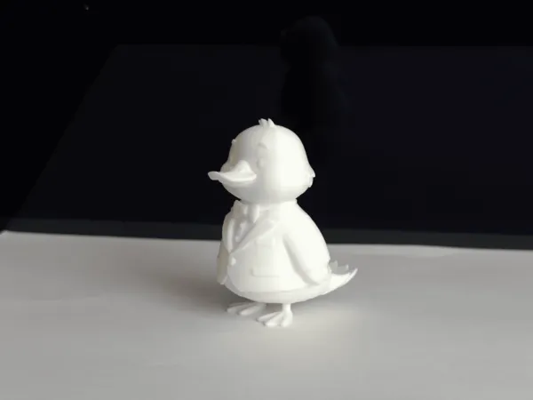 Canard en smoking - figurine decorative