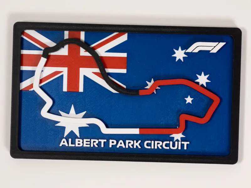 AUSTRALIA ALBERT PARK F1 FRAME