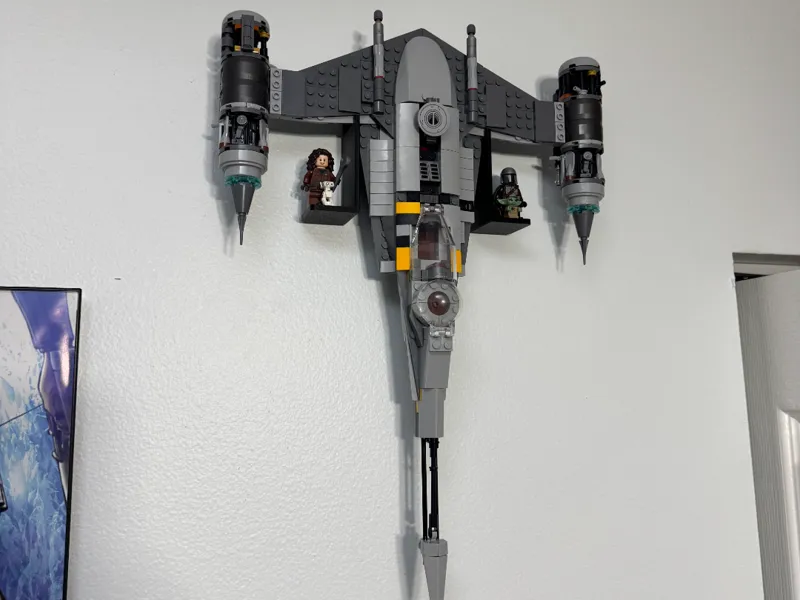 N1 Star fighter wall hanger