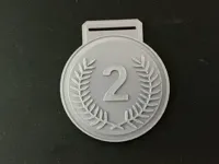 1st, 2nd, and 3rd Medals