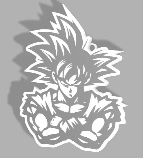 Goku Keychain
