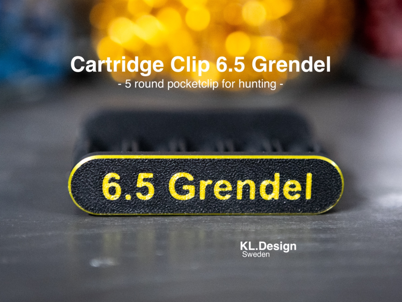 6.5 Grendel Cartridge Clip