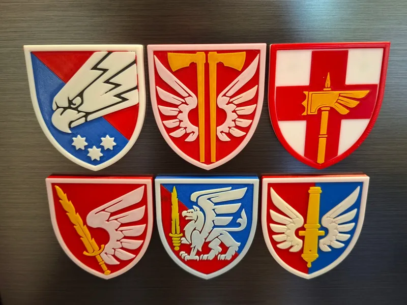 7th Rapid Response Corps Ukraine Brigade insignias