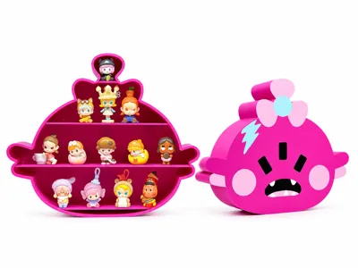 Wang Sulong Futa Mengli Figure Display Stand Storage Rack Merchandise