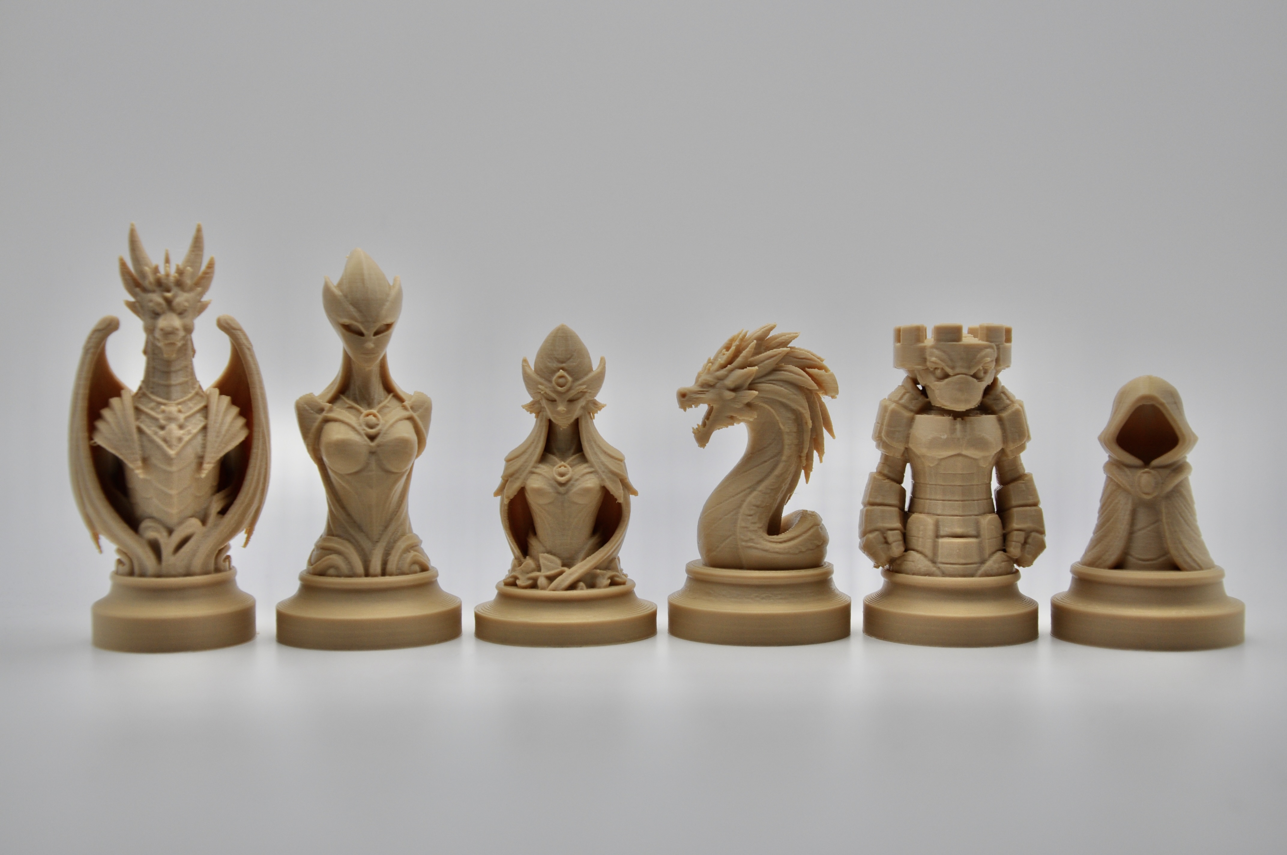 Miniatura 1 do modelo 3D Fantasy Chess Set